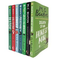 M C Beaton Hamish Macbeth Series Collection 7 Books Set