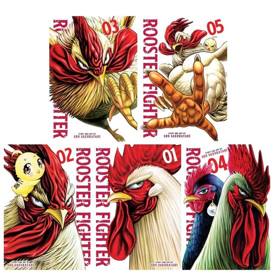 Rooster Fighter 5 Books Collection Set, Syu Sakuratani