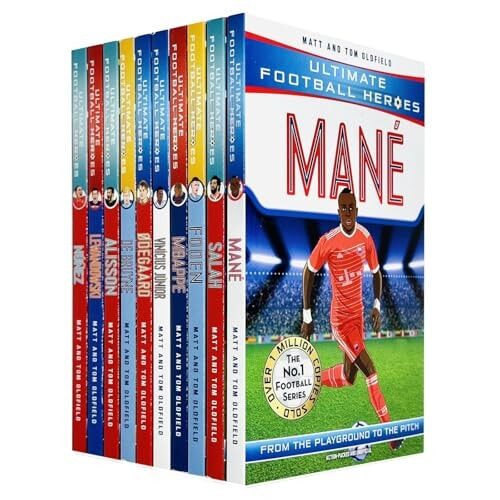 Ultimate Football Heroes Series 10 Books Collection Set