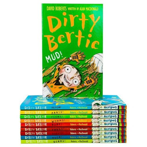 Dirty Bertie - Series 1 - David Roberts 10 Books Collection Set