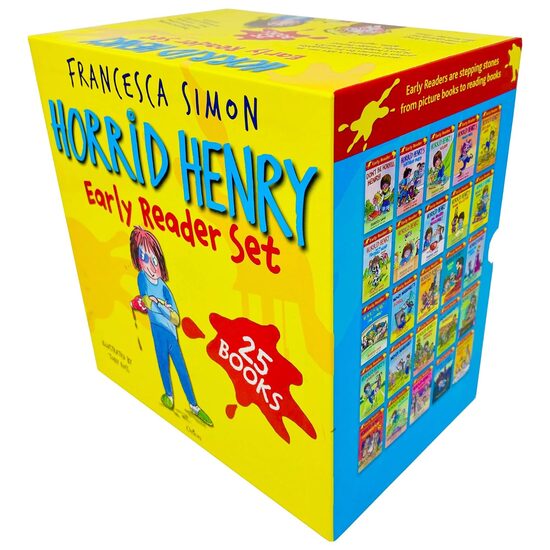 Horrid Henry Early Reader Set 25 Books Collection Box Set by Francesca Simon - Imagine 1