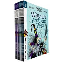 Read With Oxford: Winnie and Wilbur 12 Books Collection Set Level Stage 5 & 6 (Age 5 - 6) (Tidy Up,Winnie!, It's Teatime,Winnie!, Winnie Dresses Up, Winnie's Outdoor Fun and More)