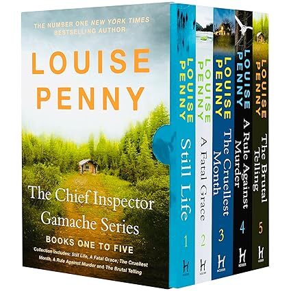 Chief Inspector Gamache Series Books 1 to 5 Collection Box Set by Louise Penny