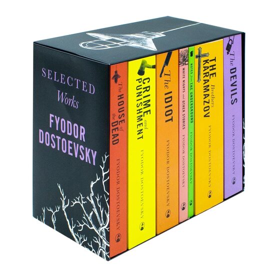 Selected Works of Fyodor Dostoevsky 7 Book Collection Set