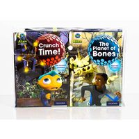 Project X Alien Adventures: Brown and Grey Book Bands, Oxford Levels 9-14: PROJ X:ALIEN:PK2 25XPB WALLET Brown and Grey Book Bands, Oxford Levels 9-14 PROJ X:ALIEN:PK2 25XPB WALLET