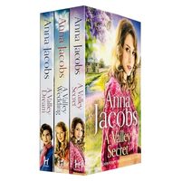 Anna Jacobs Backshaw Moss Series 3 Books Collection Set (a Valley Dream, A Valley Secret, A Valley Wedding)