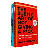 Mark Manson Collection 2 Books Set (The Subtle Art of Not Giving a Fck, Everything Is Fcked)