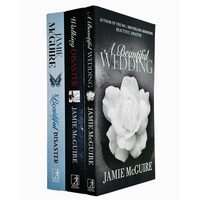 Jamie McGuire Beautiful Series Collection 3 Books Set (Beautiful Disaster, Walking Disaster, A Beautiful Wedding)