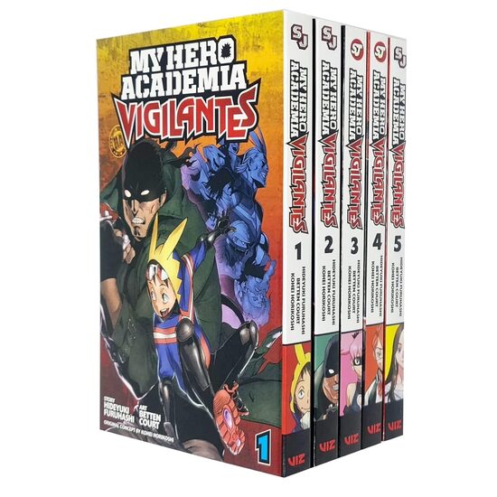 My Hero Academia: Vigilantes Series 1-4 Books Collection Set