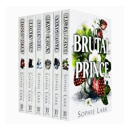 Brutal Birthright Series 6 Books Collection Set By Sophie Lark (brutal Prince, Stolen Heir, Savage Lover, Bloody Heart, Broken Vow & Heavy Crown)