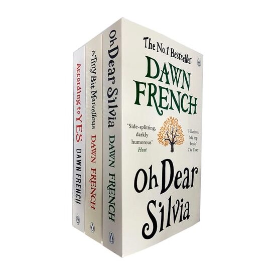 Dawn French Collection 3 Books Set (According to Yes, A Tiny Bit Marvellous, Oh Dear Silvia)