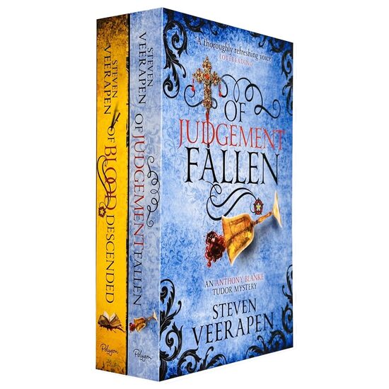 The Anthony Blanke Mysteries 2 Books Collection Set By Steven Veerapen (of Judgement Fallen And Of…