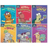 Sue Graves Experiences Matter Series 2 Collection 6 Books Set (little Lion, Monkey, Koala, Turtle, Little Leopard, Hippo)