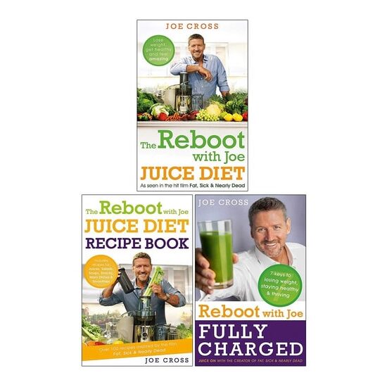 The Reboot with Joe Juice Diet 3 Books Collection Set (Reboot with Joe Juice Diet, Joe Juice Diet Recipe Book, Reboot with Joe Fully Charged)