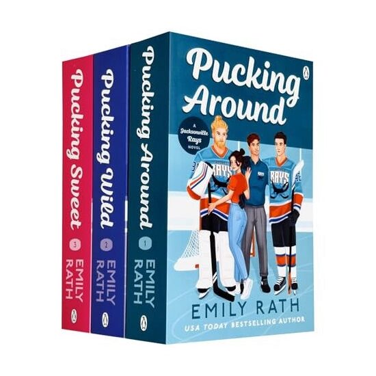Jacksonville Rays Series By Emily Rath 3 Books Collection Set (pucking Around, Pucking Wild And Pucking Sweet)