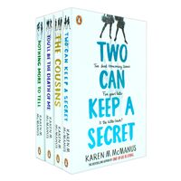 Karen McManus 4 Books Collection Set (Nothing More To tell,  The Cousins, Two Can Keep a Secret, You will be the Death of Me)