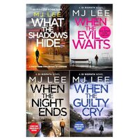 M J Lee Di Ridpath Collection 4 Books Set (when The Evil Waits, When The Guilty Cry, When The Night Ends, What The Shadows Hide)