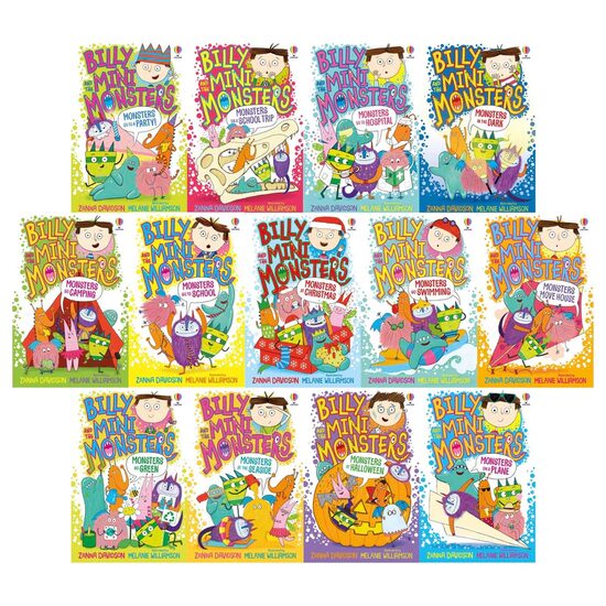 Billy and the Mini Monsters Series | Fun Illustrated ...