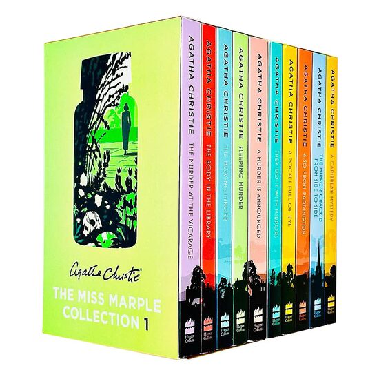 Miss Marple Mysteries Series Books 1-10 Collection Set ...