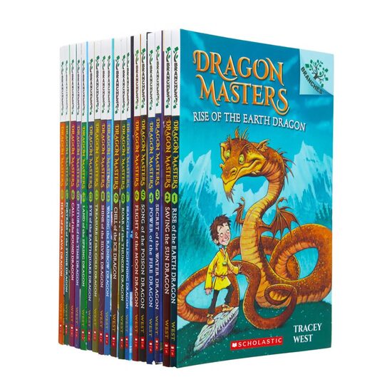 Dragon Masters Series 18 Books Collection, Tracey West