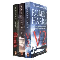 Robert Harris Collection 3 Books Set (Munich, The Second Sleep & V2)