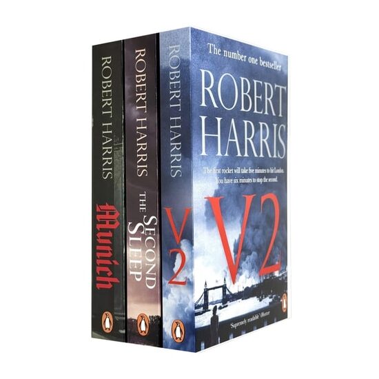 Robert Harris Collection 3 Books Set (Munich, The Second Sleep & V2) - Imagine 1