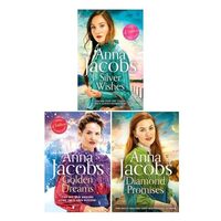 Anna Jacobs Jubilee Lake Series 3 Books Collection Set (silver Wishes, Golden Dreams, Diamond Promises)