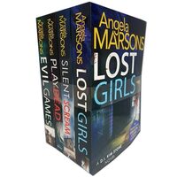 Detective Kim Stone Crime Thriller Series Angela Marsons Collection 4 Books Set (Lost Girls, Silent Scream, Play Dead, Evil Games)