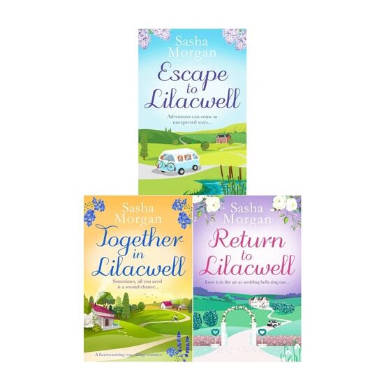 Sasha Morgan Lilacwell Village Series 3 Books Collection Set (Escape to Lilacwell, Return to…