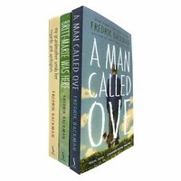 Fredrik Backman 3 Books Collection Set A Man Called Ove Britt-marie Was Here My Grandmother Sends .