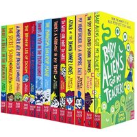 Baby Aliens Series Collection 13 Books Set By Pamela Butchart (Baby Aliens, The Spy, My Headteacher, Attack of the Demon, To Wee or Not to Wee, Icarus Was Ridiculous & MORE!)
