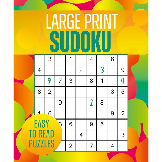 Large Print Sudoku: Over 250 Easy-to-Read Puzzles