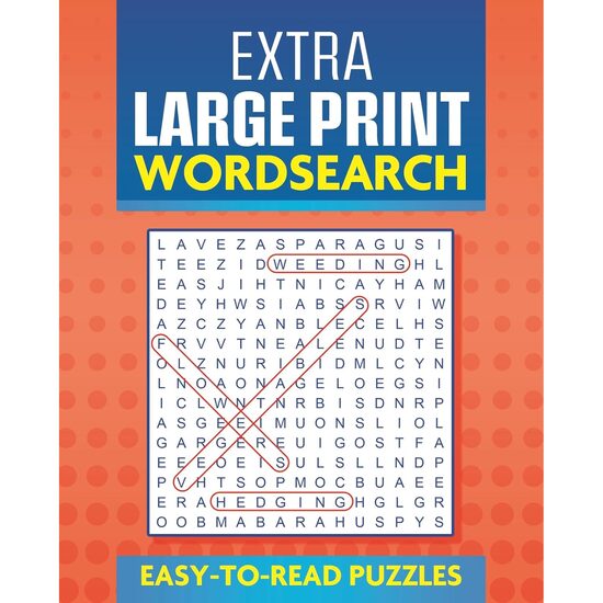 Extra Large Print Wordsearch: Easy to Read Puzzles - Imagine 1