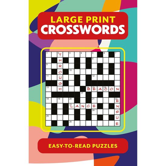 Large Print Crosswords
