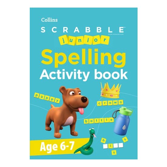 SCRABBLE(tm) Junior Spelling Activity Book Age 6-7