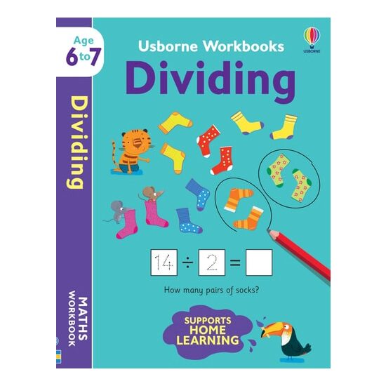 Usborne Workbooks Dividing 6-7