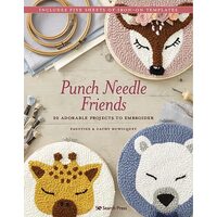 Punch Needle Friends 20 Adorable Projects to Embroider