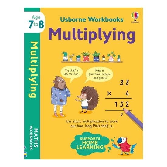 Usborne Workbooks Multiplying 7-8