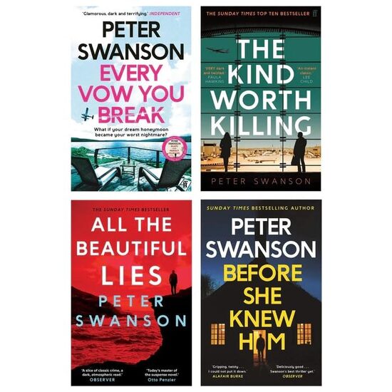 Peter Swanson 4 Books Collection Set - Imagine 1