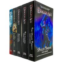 Dragon Age 5 Books Series Collection Set by David Gaider (Stolen Throne, Calling, Asunder, Masked Empire & Last Fight)