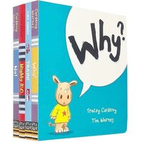 My First Library of 4 Humorous Stories Collection (Why?, Train!, Mighty Mo & No!)