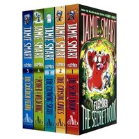 Flember Series 5 Books Collection Set (Books 1-5) by Jamie Smart (The Secret Book, The Crystal Caves, The Glowing Skull, The Power of the Wildening, The Golden Heart)