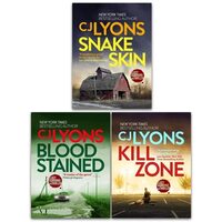 CJ Lyons Lucy Guardian FBI Thrillers 3 Books Collection Set - Kill Zone, Blood Stained, Snake Skin