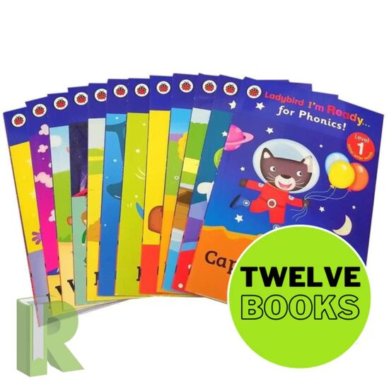 Ladybird I’m Ready for Phonics Readers x 12 Shrinkwrap