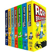 Rory Branagan Detective Series Books 1 - 7 Collection Set By Andrew Clover (rory Branagan, The Dog Squad, The Big Cash Robbery, Deadly Dinner Lady, Leap Of Death, Den Of Danger &amp; Great Diamond Heist)