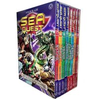 Adam Blade Sea Quest Series 5 and 6 Collection 8 Books Box Set (Book 17-24) (Sythid the Spider Crab, Brux the Tusked Terror, Venor the Sea Scorpion, Monoth the Spiked Destroyer)