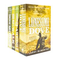 Lonesome Dove Series 4 Books Collection, Larry McMurtry
