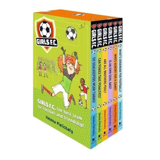 Girls F.c. 6 Books Collection Set By Helena Pielichaty (what's Ukranian For Football, Who's Hungry…