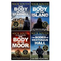 DCI Craig Gillard Crime Thrillers 4 Books Set, Nick Louth