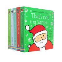 Usborne Thats Not My Christmas Collection 5 Books Set (Touchy-Feely Board Books) By Fiona Watt